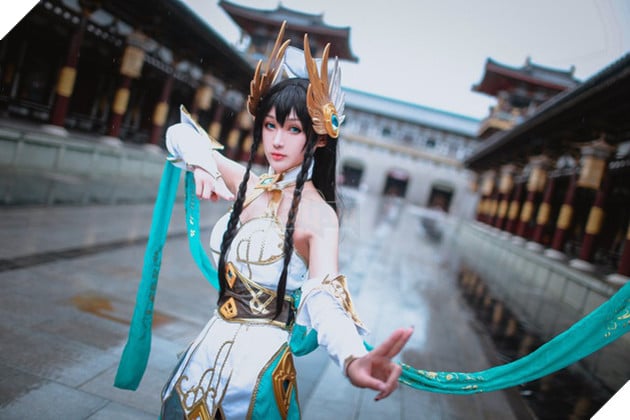 LMHT: Choáng váng vì vẻ đẹp tựa thần tiên tỉ tỉ trong bộ cosplay Irelia Tiên Kiếm của nữ game thủ Trung Quốc - Ảnh 9.