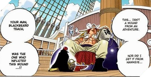 One Piece: Blackbeard đã làm tổn thương Shanks như thế nào và bằng thứ gì? Câu trả lời đã có rồi đây - Ảnh 2.