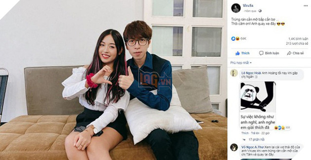 ViruSs đăng ảnh chụp chung với hot girl bắp cần bơ, dù việc kinh doanh khó khăn vẫn quyên góp ủng hộ chống dịch Covid-19 - Ảnh 2.