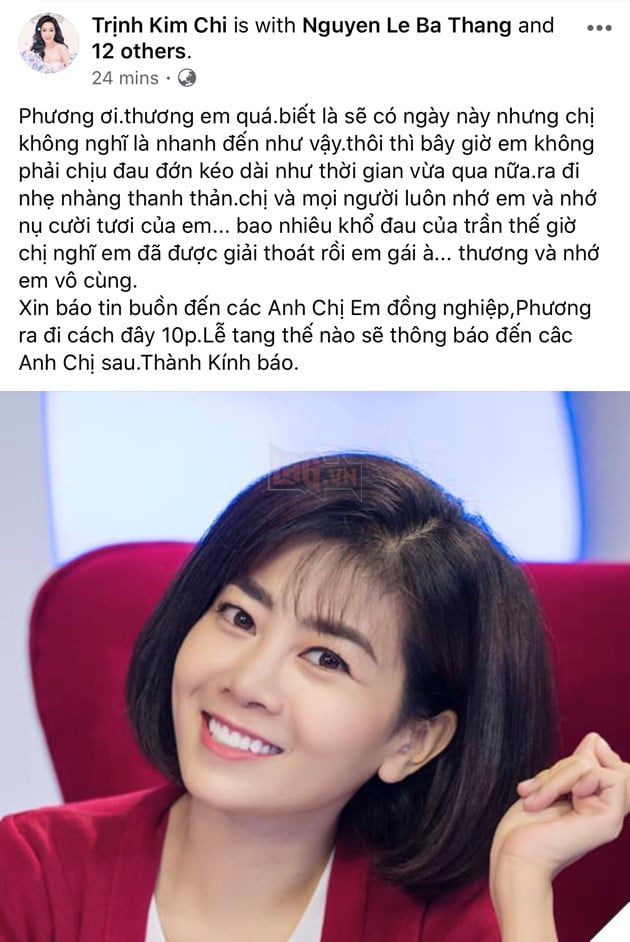 Diễn viên Mai Phương qua đời sau gần 2 năm chiến đấu với căn bệnh ung thư phổi