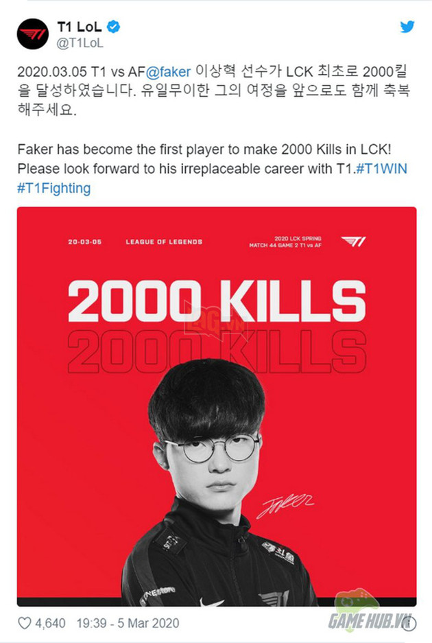 Sự nghiệp 7 năm debut của Faker: 2000 Kills, 16 tướng bất bại, chuỗi thắng 2 năm với Leblanc và 8 vị tướng cứ chơi là team thua - Ảnh 1.