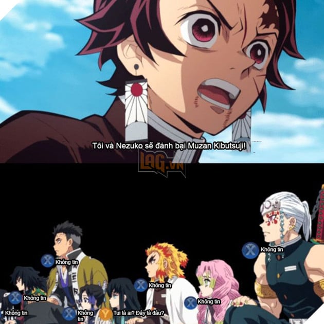 Không nhịn được cười với loạt meme khó đỡ của ‘trùm cuối’ Kimetsu no Yaiba - Ảnh 3.