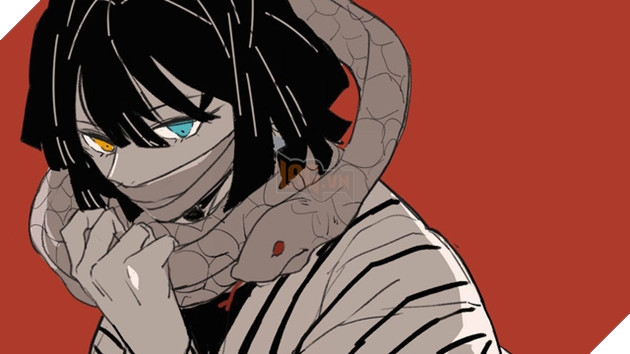 Giật mình khi thấy dàn nhân vật Kimetsu no Yaiba trở nên khác lạ với đôi mắt sắc lẹm như dao - Ảnh 9.