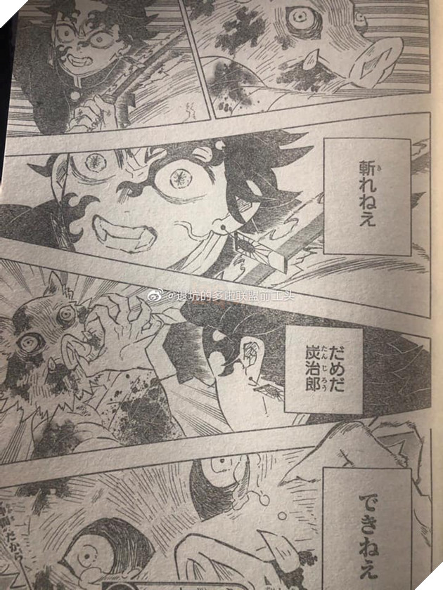 Spoiler Kimetsu No Yaiba tập 201 - Muzan đã nhập và Tanjirou, trận chiến đau thương bắt đầu 11