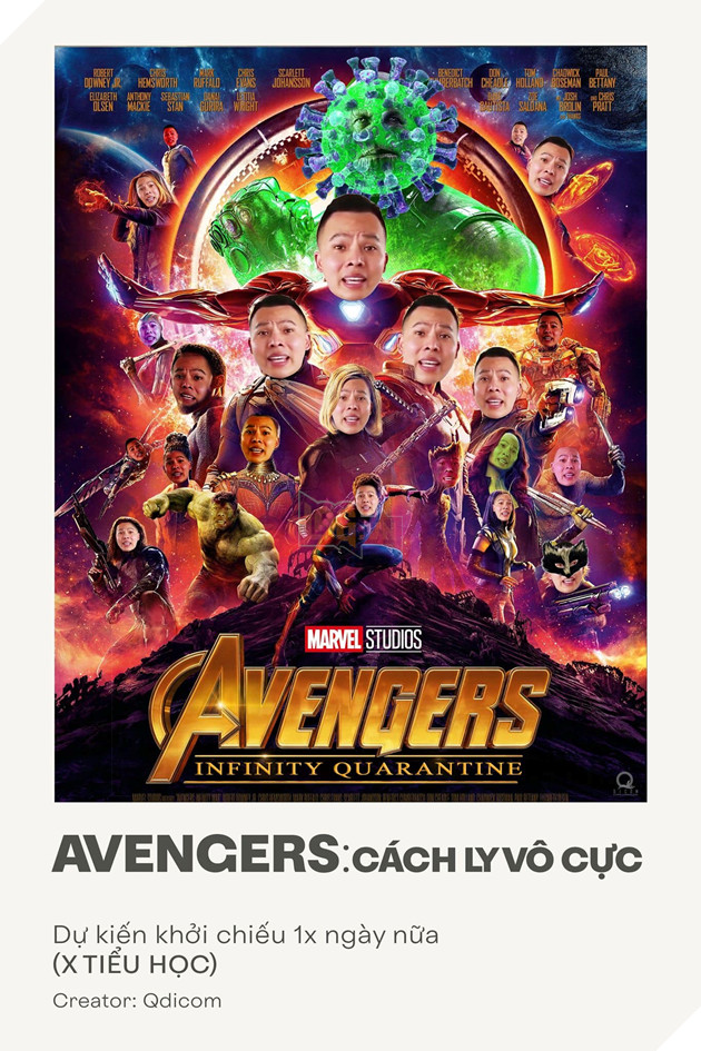 Cười không nhặt được mồm với loạt poster phim chế mùa dịch 6