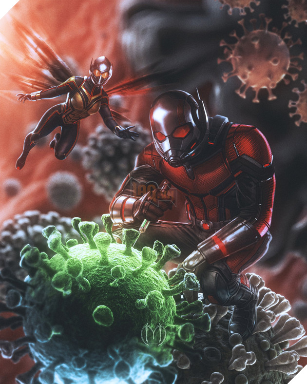 Ant-Man và the Wasp chiến đấu với virus Corona