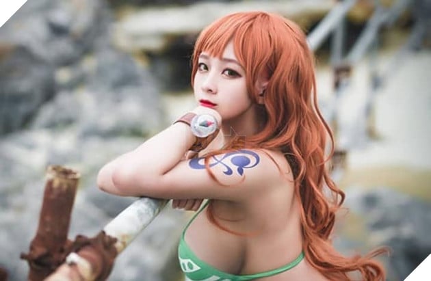One Piece: Bỏng mắt với bộ ảnh cosplay miêu tặc Nami mặt xinh, dáng chuẩn khiến fans đứng ngồi không yên - Ảnh 6.