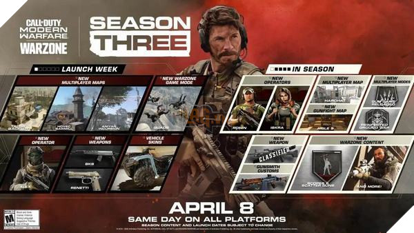 Call of Duty: Modern Warfare Season 3 tung trailer xác nhận nhiều chi tiết mới
