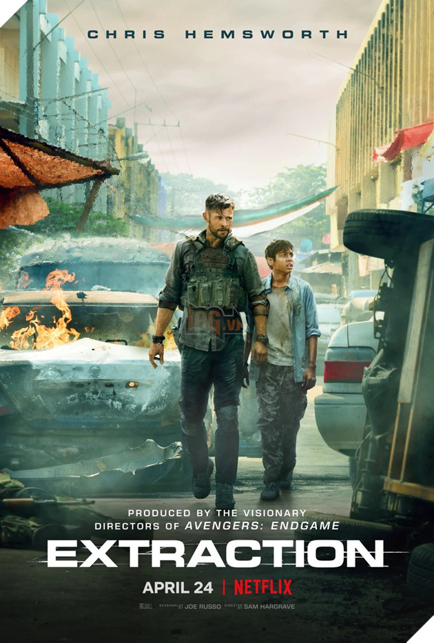  Thần Sấm Chris Hemsworth hóa thân thành lính đánh thuê trong phim hành động mới của Netflix 3