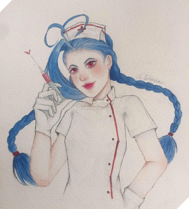 Trầm trồ vì ý tưởng đầy thú vị và sáng tạo của cộng đồng LMHT Việt qua loạt tranh cổ động phòng chống Covid-19 - Ảnh 4.