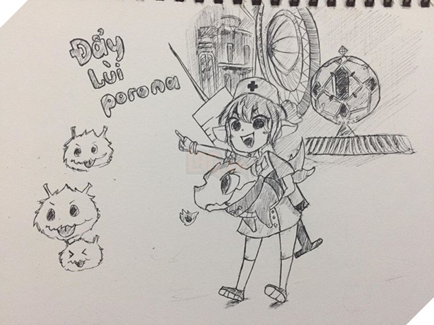 Trầm trồ vì ý tưởng đầy thú vị và sáng tạo của cộng đồng LMHT Việt qua loạt tranh cổ động phòng chống Covid-19 - Ảnh 5.