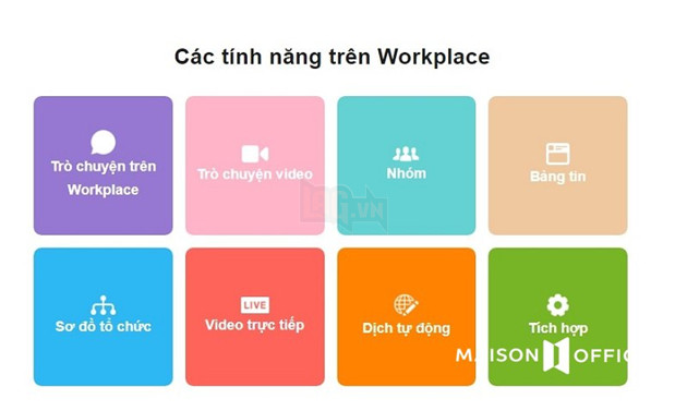 Các tính năng của Facebook Workplace