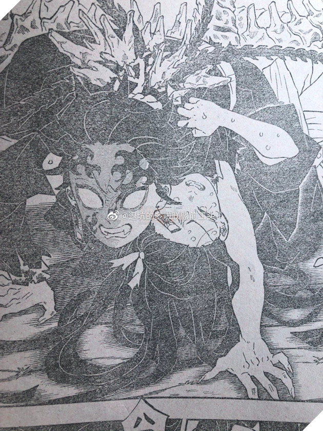 Spoiler Kimetsu No Yaiba tập 202 - Tanjiro sử dụng huyết quỷ thuật giống như Cưu Vĩ Hồ trong Naruto 6