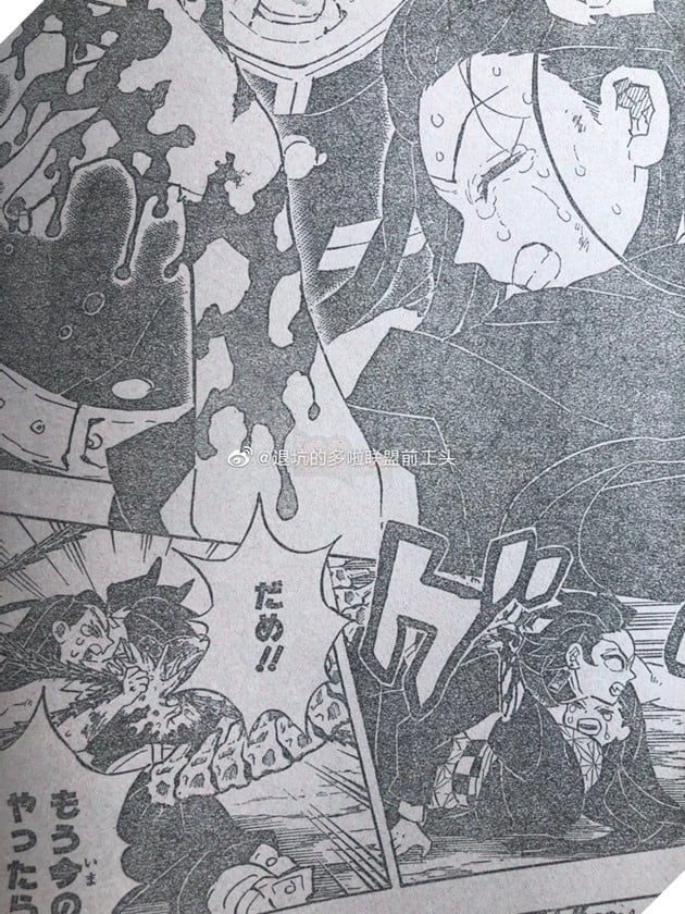 Spoiler Kimetsu No Yaiba tập 202 - Tanjiro sử dụng huyết quỷ thuật giống như Cưu Vĩ Hồ trong Naruto 8