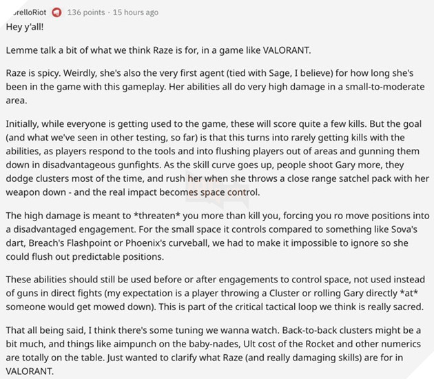 Valorant: Sức mạnh của Đặc vụ Raze khiến nhiều game thủ khó chịu  2