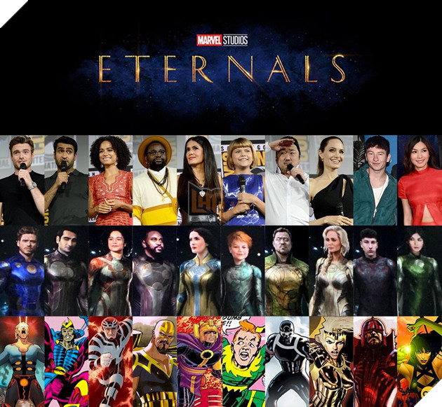 The Eternals của Marvel bắt đầu quay trước khi kịch bản hoàn thành 2