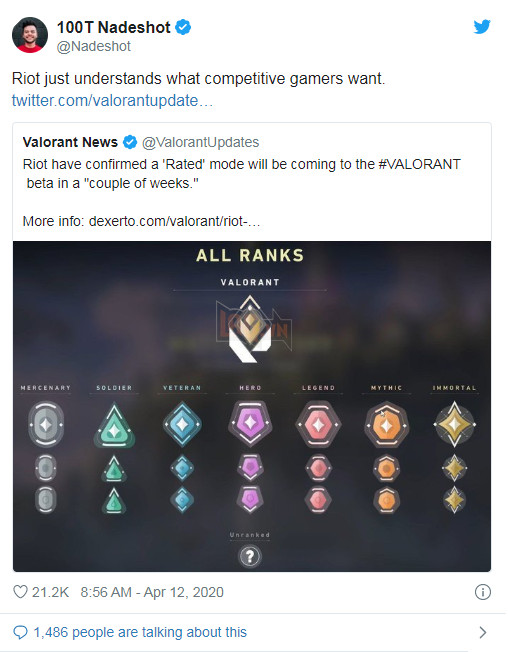 Valorant: Riot tiết lộ sẽ thêm chế độ Xếp hạng trong tương lai  2