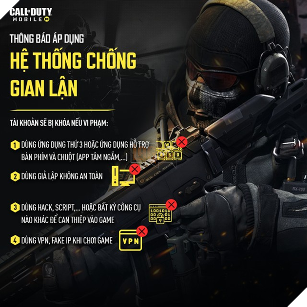 Đây là phản ứng game thủ khi biết các biện pháp chống hack của Call of Duty Mobile phiên bản Việt Nam - Ảnh 1.