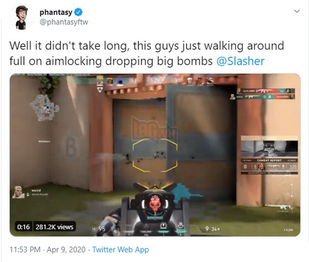 Tự hào bảo đảm chống Hack, Valorant đã gặp trường hợp Wall Hack công khai đầu tiên 2