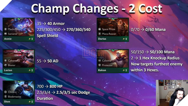 Đấu Trường Chân Lý: Chi tiết bản cập nhật 10.8 - Shaco nerf và buff hàng loạt Hệ tộc khác 7