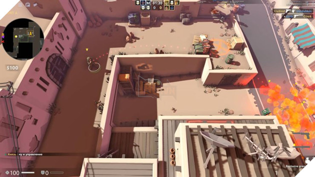 Polystrike: Lối chơi CS:GO theo phong cách của DOTA 2