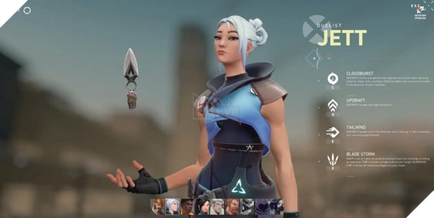 Valorant: Cách sử dụng những kỹ năng của Jett, Đặc vụ nhanh như chớp  2