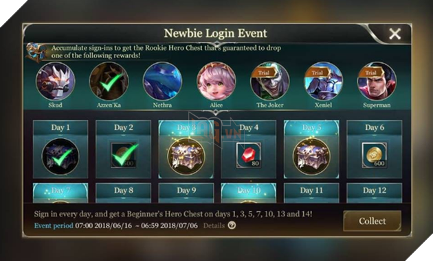 Liên Quân Mobile: Tencent công bố cách nhận FREE gần 30 tướng, gồm cả tướng DC từ 16/4 - Ảnh 4.