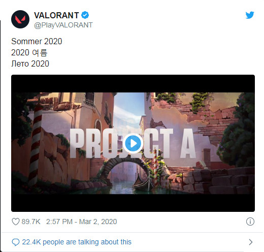 Valorant: Rò rỉ bản đồ mới Ascent mới trong thời gian closed beta 3