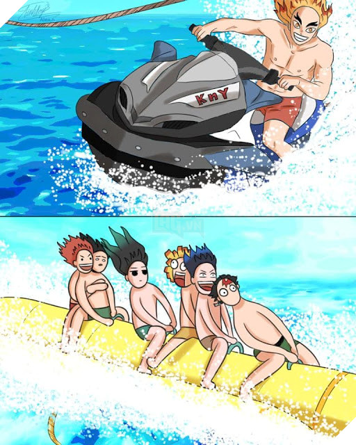 Cười không nhặt được mồm với bộ fan-art Kimetsu no Yaiba cực hài hước được vẽ bởi chính tay fan Việt 2