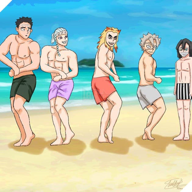 Cười không nhặt được mồm với bộ fan-art Kimetsu no Yaiba cực hài hước được vẽ bởi chính tay fan Việt 4