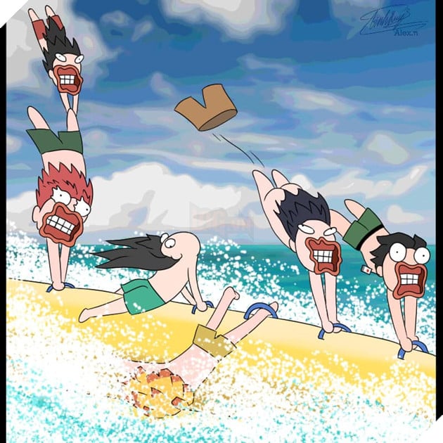 Cười không nhặt được mồm với bộ fan-art Kimetsu no Yaiba cực hài hước được vẽ bởi chính tay fan Việt 11