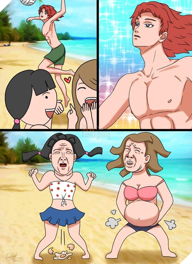 Cười không nhặt được mồm với bộ fan-art Kimetsu no Yaiba cực hài hước được vẽ bởi chính tay fan Việt 13