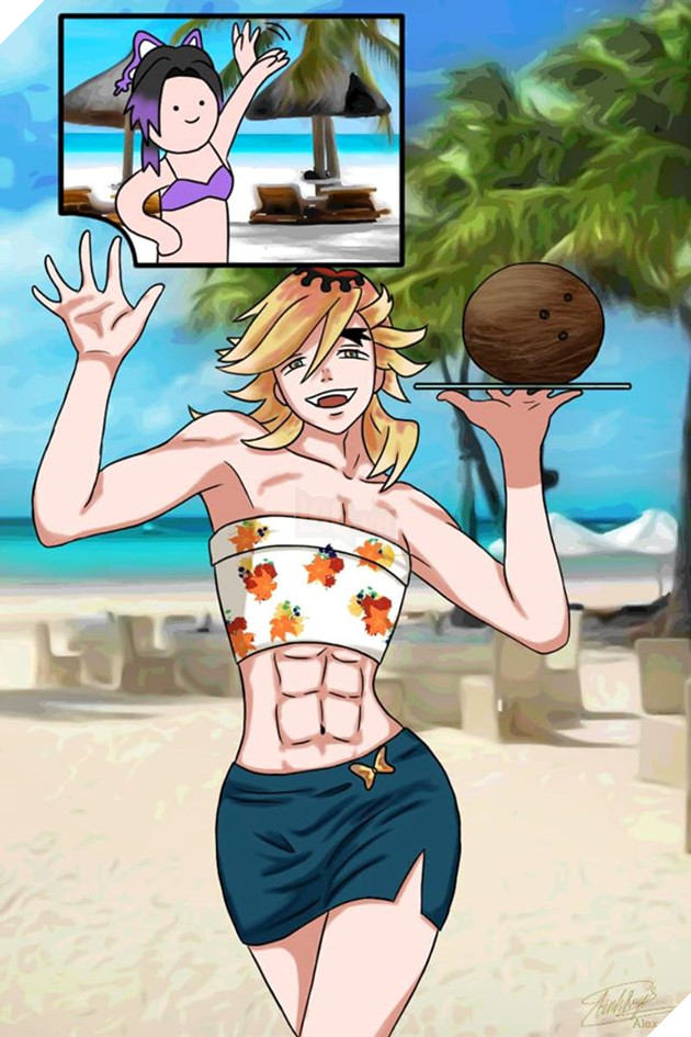 Cười không nhặt được mồm với bộ fan-art Kimetsu no Yaiba cực hài hước được vẽ bởi chính tay fan Việt 20