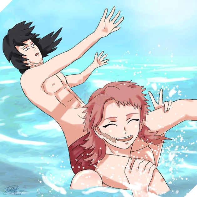 Cười không nhặt được mồm với bộ fan-art Kimetsu no Yaiba cực hài hước được vẽ bởi chính tay fan Việt 21