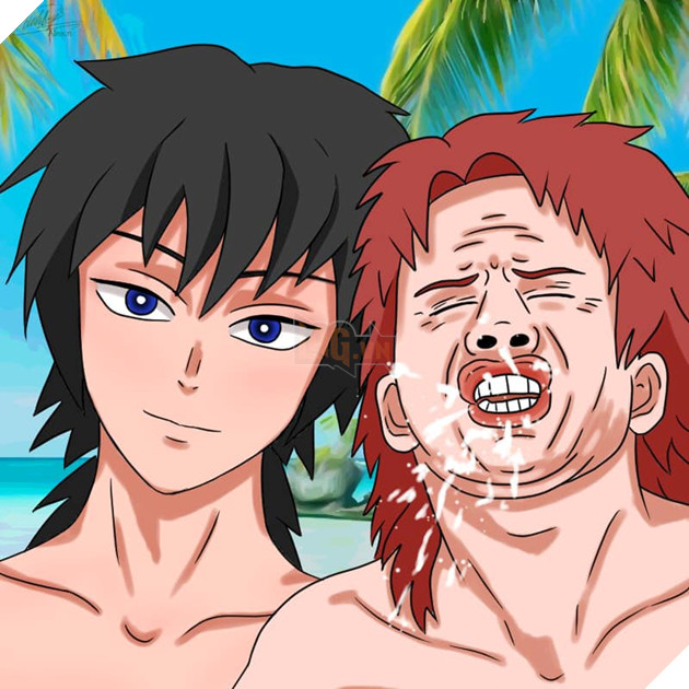 Cười không nhặt được mồm với bộ fan-art Kimetsu no Yaiba cực hài hước được vẽ bởi chính tay fan Việt 23