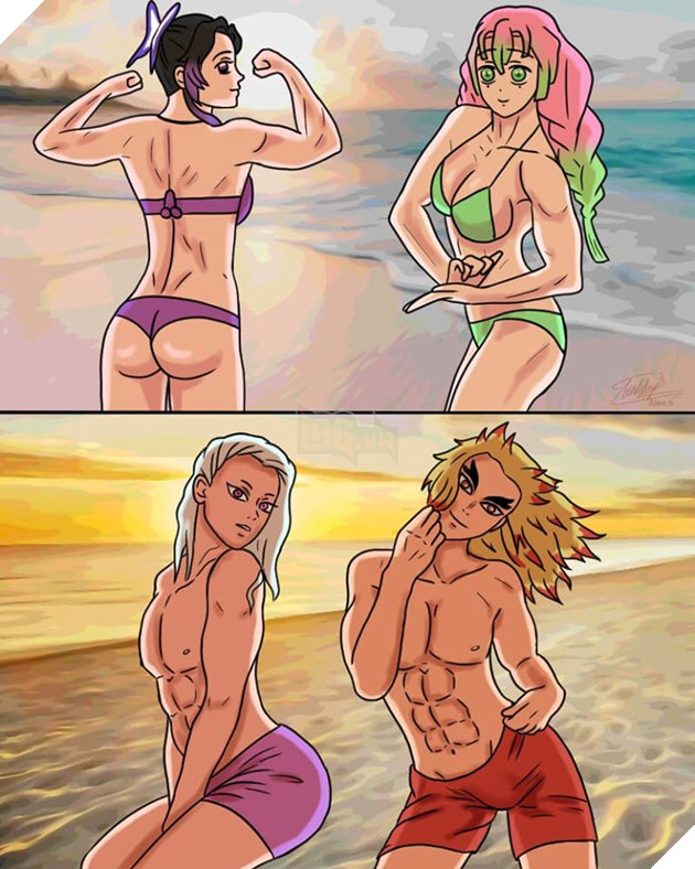Cười không nhặt được mồm với bộ fan-art Kimetsu no Yaiba cực hài hước được vẽ bởi chính tay fan Việt 24