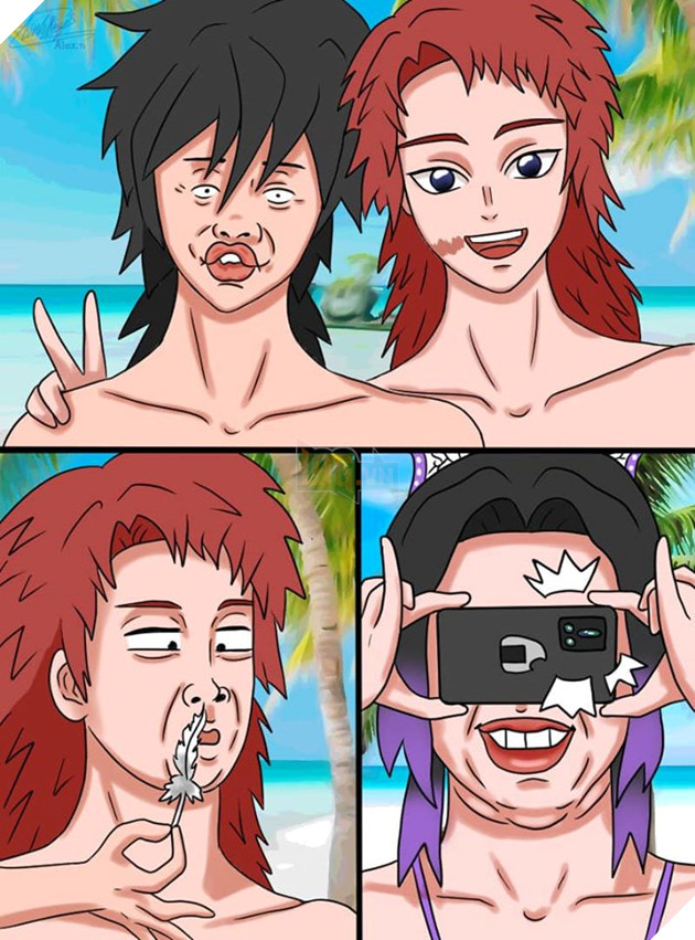 Cười không nhặt được mồm với bộ fan-art Kimetsu no Yaiba cực hài hước được vẽ bởi chính tay fan Việt 25