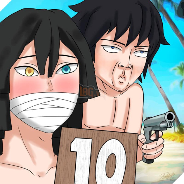 Cười không nhặt được mồm với bộ fan-art Kimetsu no Yaiba cực hài hước được vẽ bởi chính tay fan Việt 27