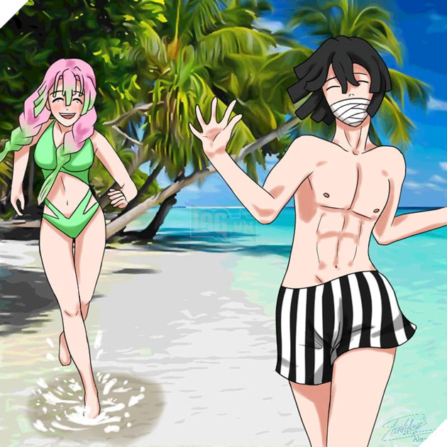 Cười không nhặt được mồm với bộ fan-art Kimetsu no Yaiba cực hài hước được vẽ bởi chính tay fan Việt 33