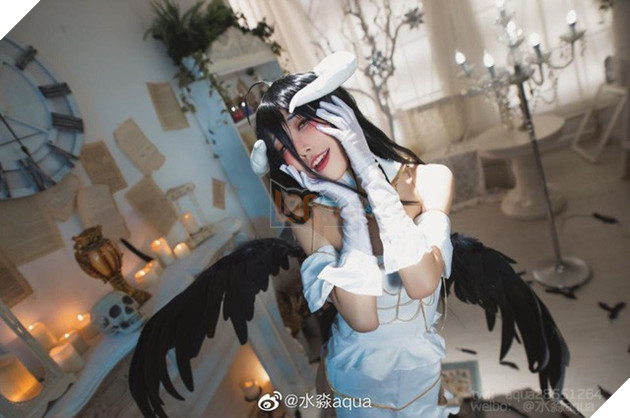 Lặng người khi ngắm thân hình nóng bỏng và thần thái ngút ngàn của quỷ nữ Albedo trong Overlord - Ảnh 3.