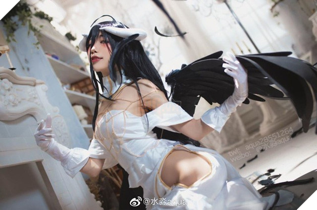 Lặng người khi ngắm thân hình nóng bỏng và thần thái ngút ngàn của quỷ nữ Albedo trong Overlord - Ảnh 6.