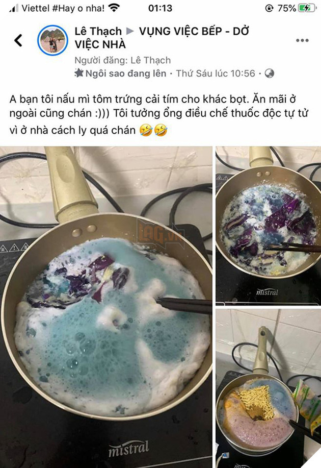 Loạt ảnh đồ ăn dở khóc dở cười của cư dân mạng Việt trong những ngày cách ly - Ảnh 18.