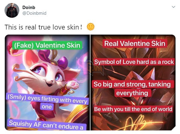 Học văn mẫu nịnh vợ cùng Doinb: Tình yêu anh trao em to đùng như cục đá biết đi mang tên FPX Malphite - Ảnh 2.