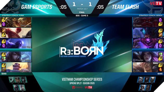 VCS Mùa Xuân 2020: Team Flash lật đổ GAM Esports, đăng quang ngôi vô địch 5