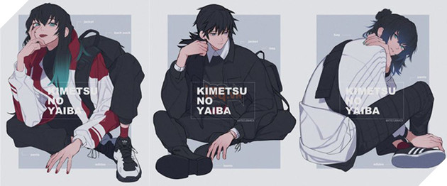 Lạ lẫm khi ngắm dàn nhân vật Kimetsu no Yaiba bất ngờ ăn mặc theo phong cách trẻ trung sành điệu - Ảnh 6.