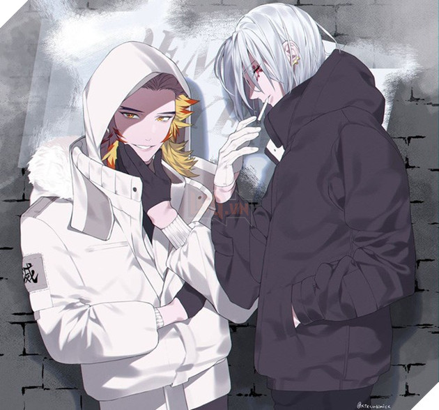 Lạ lẫm khi ngắm dàn nhân vật Kimetsu no Yaiba bất ngờ ăn mặc theo phong cách trẻ trung sành điệu - Ảnh 9.