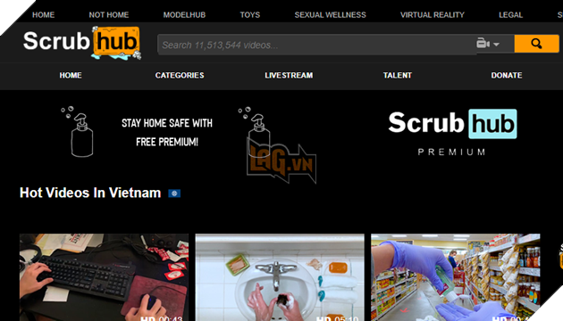 Pornhub ra mắt dự án thứ 2 của mình Scrubhub để cân nhắc người xem rửa tay 2