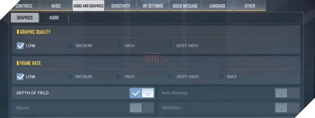 Hướng dẫn: Cách tùy chỉnh chơi game Call of Duty Mobile không giật, lag 4