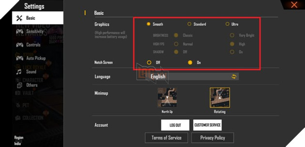 Free Fire: Cách tối ưu hóa setting trong game mà người chơi cần biết  7
