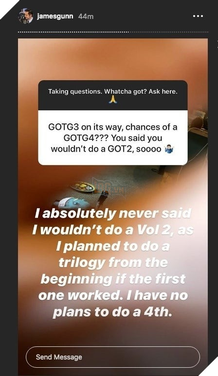 Đạo diễn James Gunn: Guardians of the Galaxy sẽ không có phần 4 ? 3